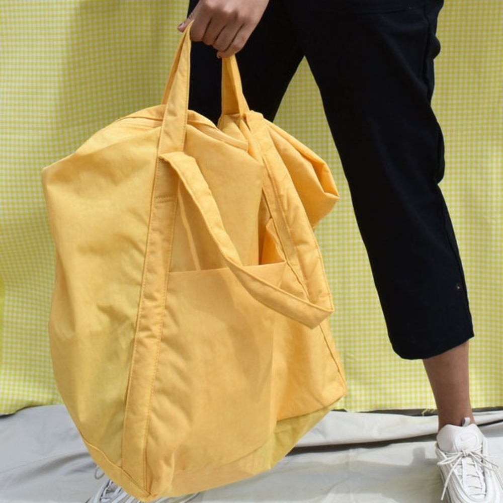 Baggu Large Travel Cloud Bag Marigold Yellow